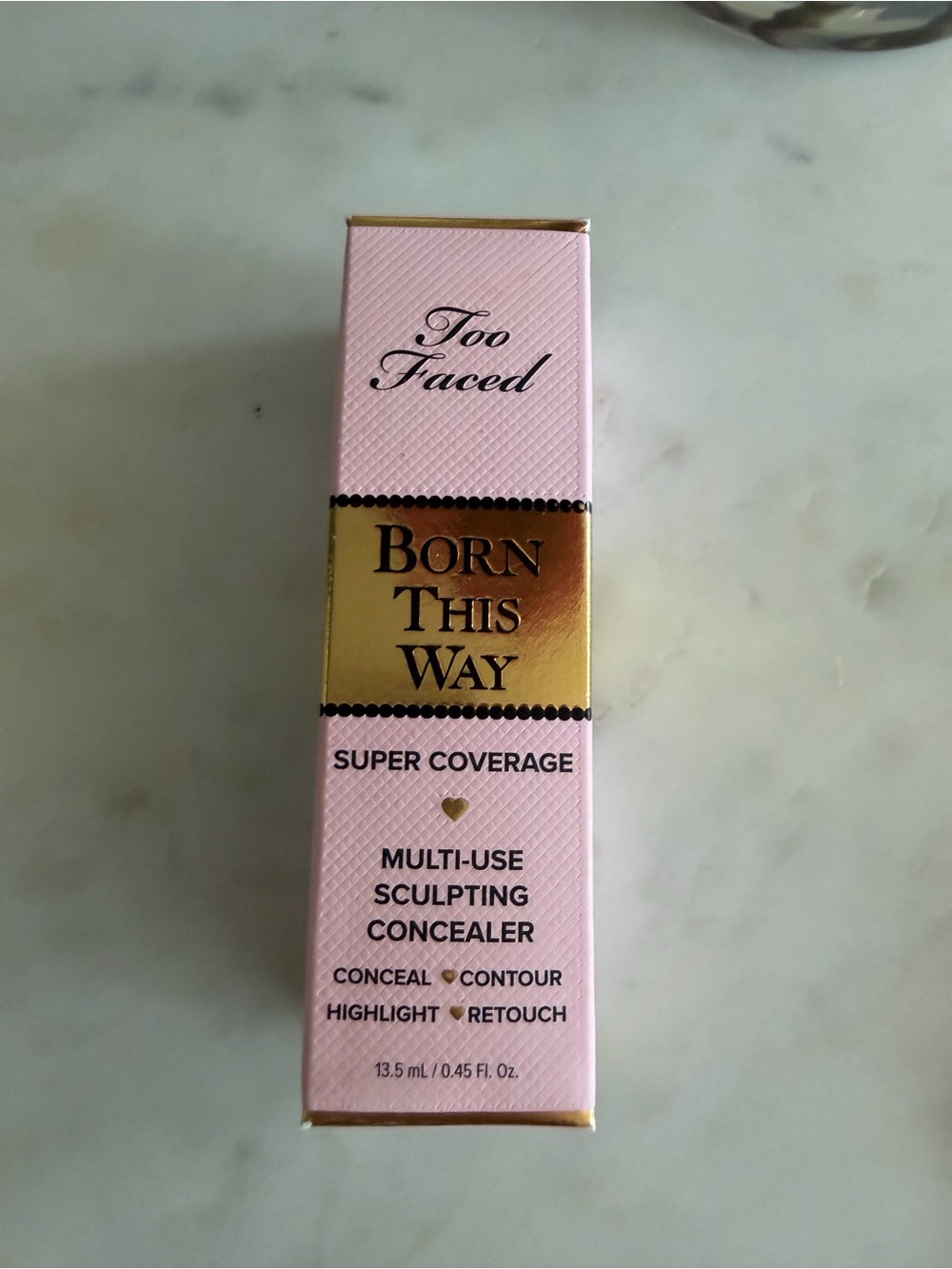 BNIB Too Faced Born This Way Sculpting Concealer - Swan